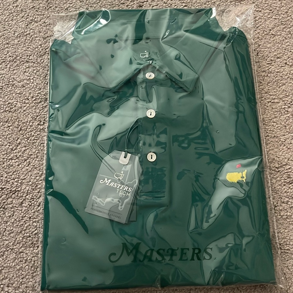 SIZE LARGE MASTERS POLO